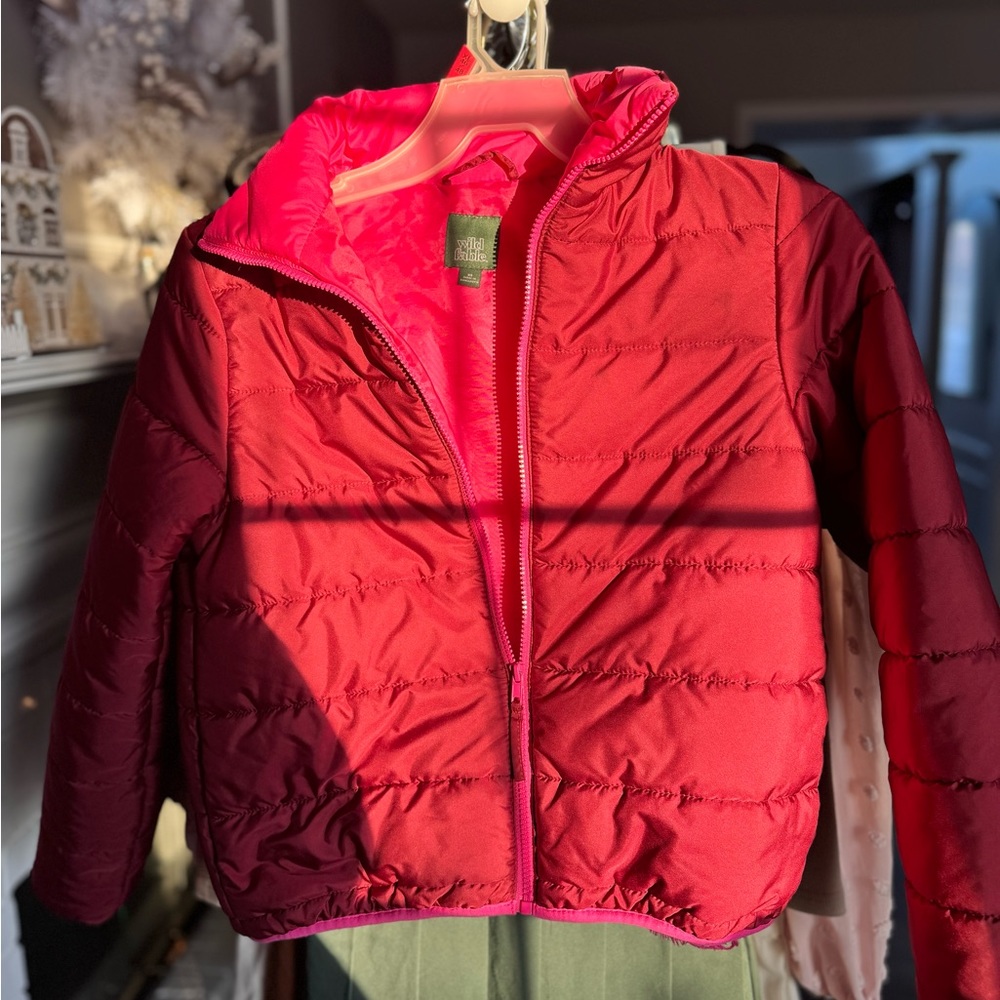 NWOT Red Puffer Jacket